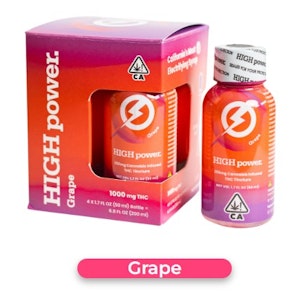 High Power - High Power Grape Tincture 250mg 4pk