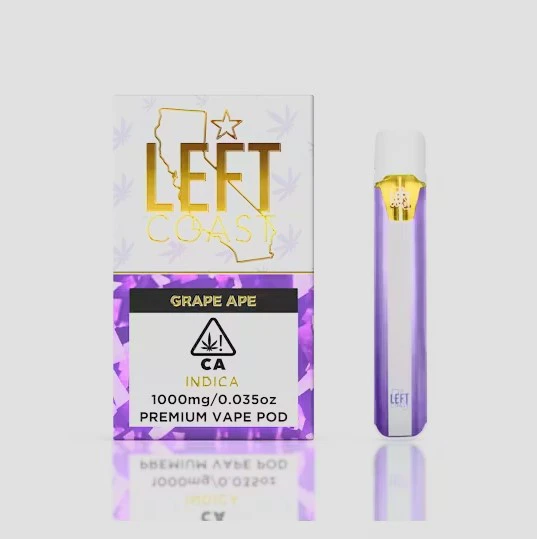 Left Coast - Left Coast - Grape Ape 1g POD Main Image