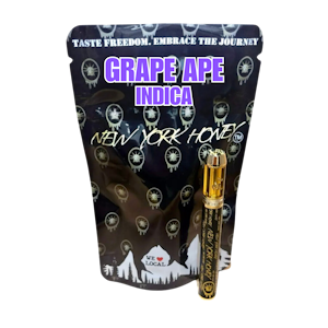 NY Honey - NY Honey - Grape Ape - 81.50% THC - 1.0g - AIO Vape Pen