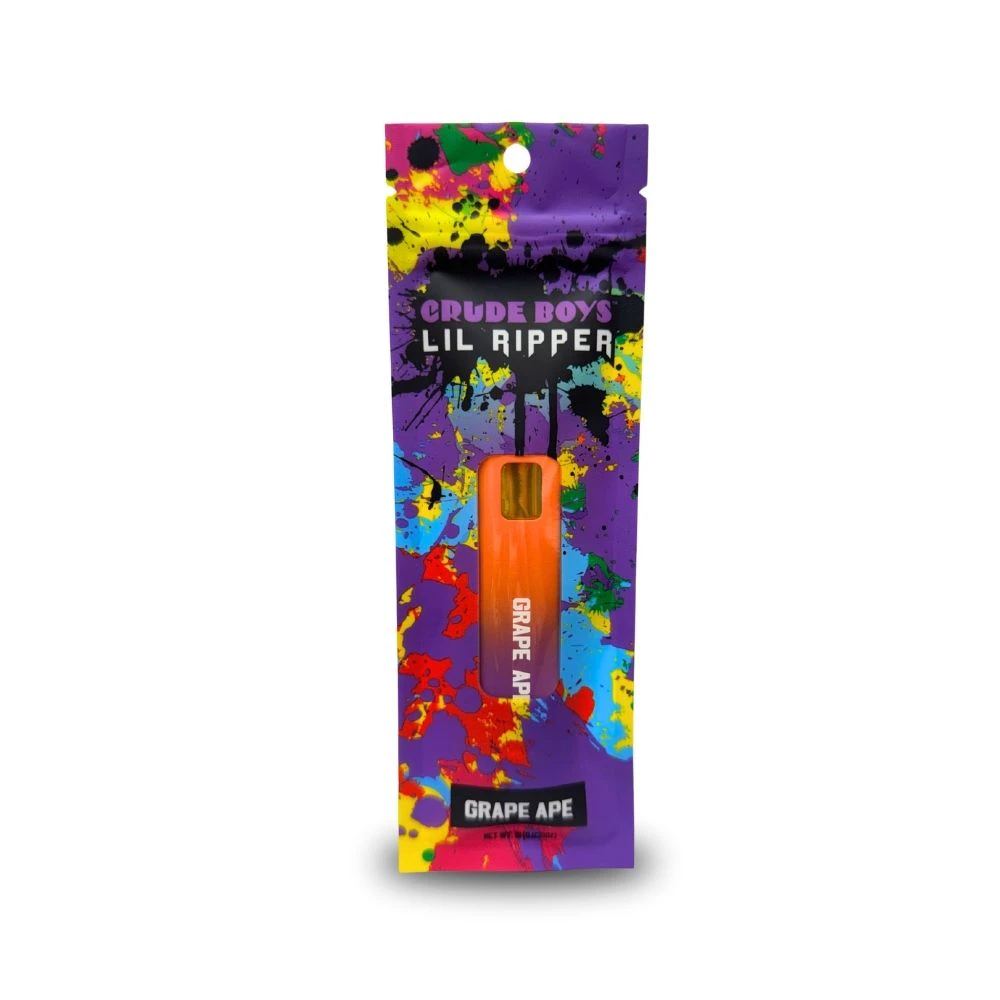 CRUDE BOYS - Grape Ape 1g Lil Ripper Disposable - CRUDE BOYS Main Image
