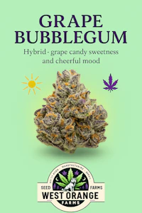 West Orange Farms - Grape Bubblegum Buds14g