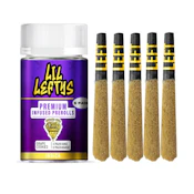 Grape Cookie Lil Leftys | Infused Pre-rolls | 0.75g 5-pack | Left Coast