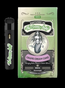 THE GREEN LADY - The Green Lady - Grape Cream Cake - 1g AIO