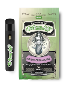 THE GREEN LADY - Grape Cream Cake - 1g All-in-One Disposable