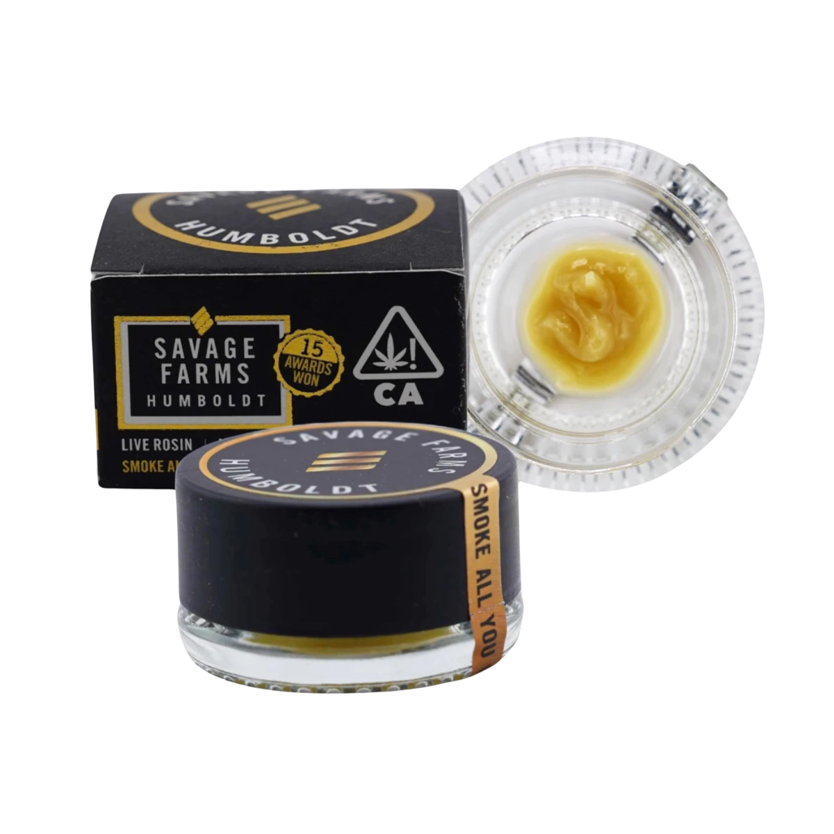 Savage Farms - Grape Gas (H) | 1g Solventless Live Rosin | Savage Farms Main Image