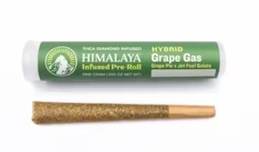 HIMALAYA - Himalaya 1g Grape Gas Infused Preroll