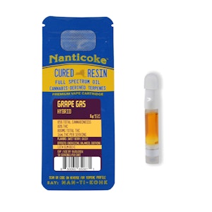 NANTICOKE - Grape Gas | Cartridge | 1g | Nanticoke