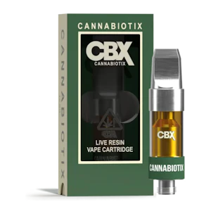 Cannabiotix - Grape Gasby (I) | .5g Live Resin Cartridge Vape | CBX
