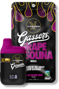 CLAYBOURNE CO. - 1g Grape Gasolina AIO Gassers - Claybourne