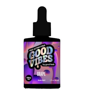 Good Vibes - Grape Syrup - 500mg - GDF