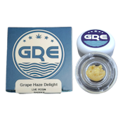 Grape Haze Delight (H) | 1g Live Rosin Badder | Green River Extracts