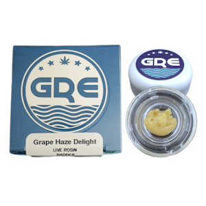Green River Extracts - Grape Haze Delight (H) | 1g Live Rosin Badder | Green River Extracts