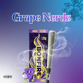 Party Favors Bonfire - Grape Nerdz Infused Preroll 1.25g