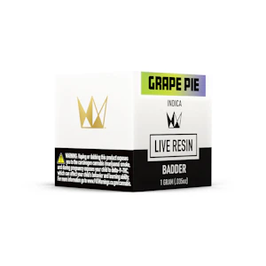 West Coast Cure - Grape Pie (I) 73.7%THC | WCC | Live Resin Badder 1g