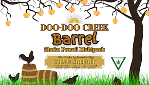 THC | DDC 50 Pack Barrel (1G) Shake Preroll | Grape Sherbet