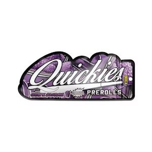 Quickies - Quickies Infused Grape Slushie 1g Preroll