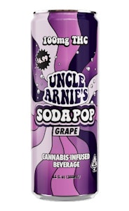 UNCLE ARNIE'S - Uncle Arnie's Grape Sodapop 100mg
