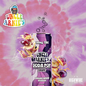 Uncle Arnie's Grape Pop 100mg