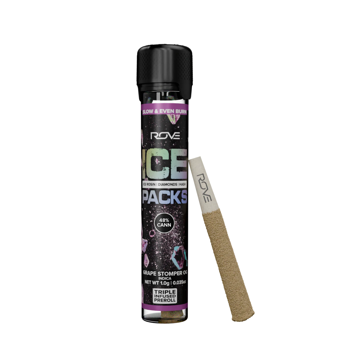 ROVE - Grape Stomper triple infused pre-roll | 1g Main Image