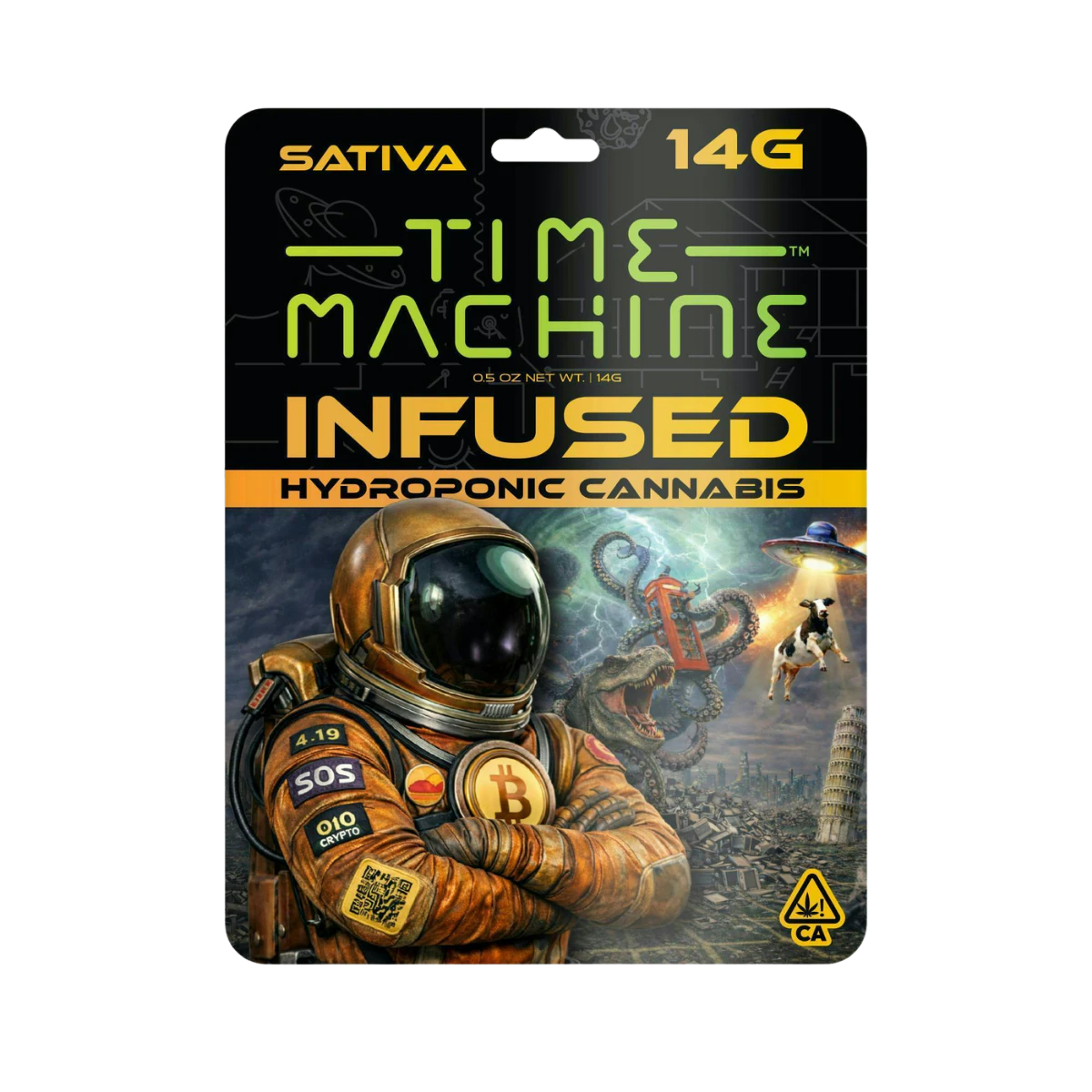 Time Machine - Grape Tangie (S) | 14g Diamond Infused Flower | Time Machine Main Image