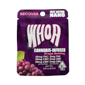 Whoa - Rosin - Grape 1:1:1 - THC/CBD/CBN - Edible - 100mg