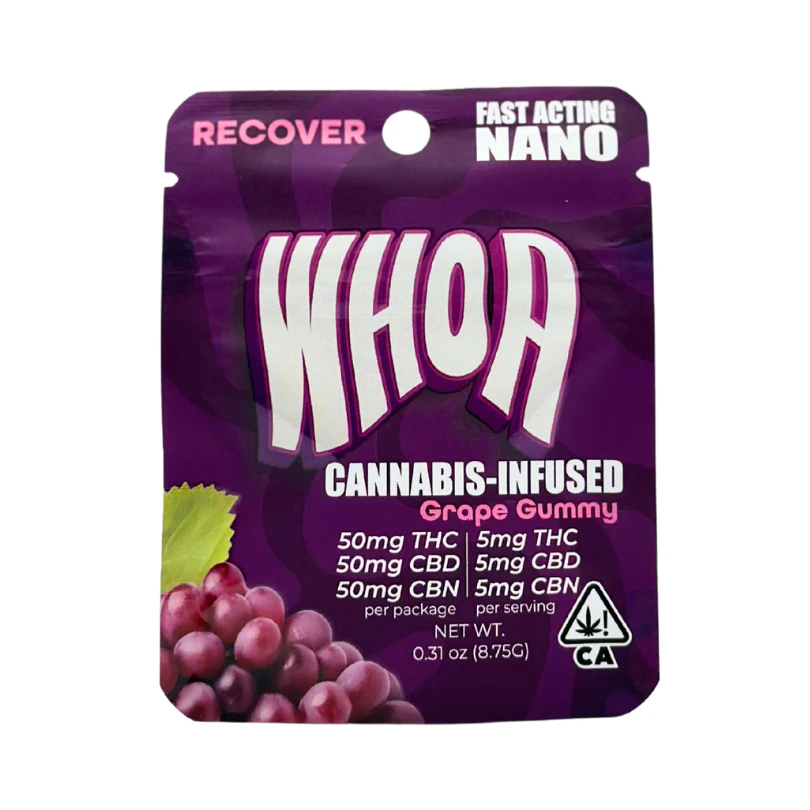 Whoa - Whoa - Rosin - Grape 1:1:1 - THC/CBD/CBN - Edible - 100mg Main Image