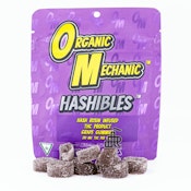 Organic Mechanic- Grape 200mg Hash Rosin Gummies