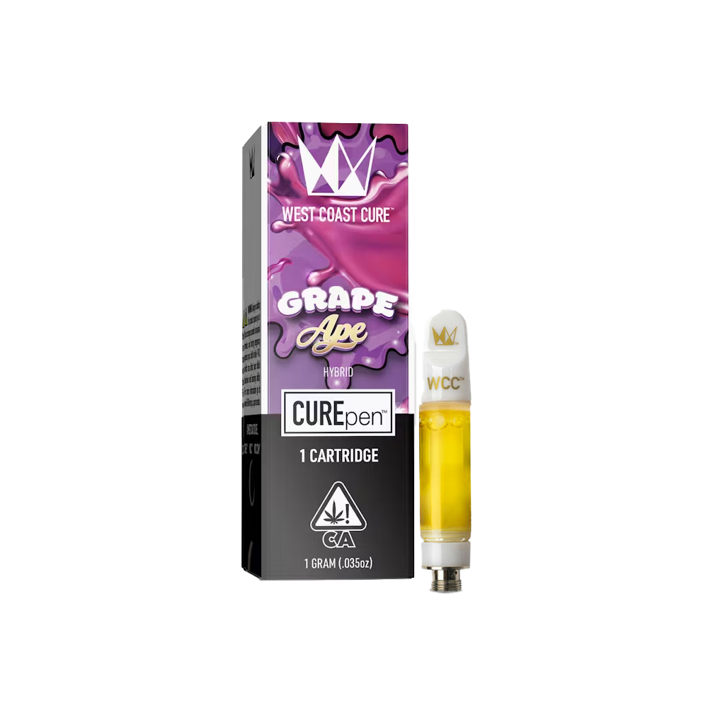 1g West Coast CUREpen - Grape Ape 85% - Cannabis Delivery