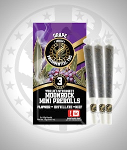 PRESIDENTIAL - Grape (.5g) Mini Prerolls-3pk