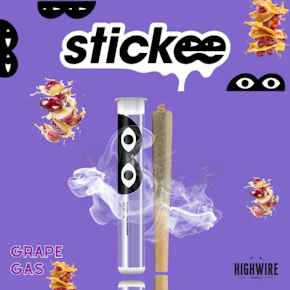 Stickee Grape Gas Live Resin Preroll 1.2g