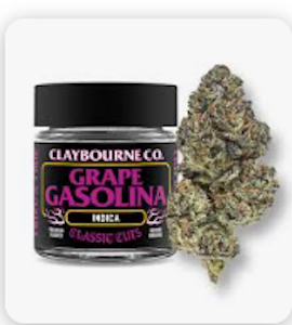 CLAYBOURNE CO. - [Claybourne Co.] Flower - 1g - Grape Gasolina (I)
