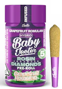 JEETER: Grapefruit Romulan Quad-Infused Baby Jeeter .5g Mini Pre-Rolls 5pk (H)