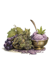 THE HEMPIRE COLLECTIVE - THC - Grape Sherbet Flower