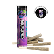 Grape Stomper Flavored Pre-Rolls | 0.5g 5pk (Diamond-Infused)