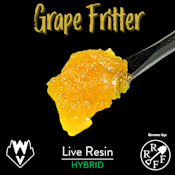 Grape Fritter, Live Resin