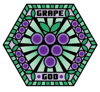 Grape God Gardens - Strawberry Rainbows "Thumbprint" Rosin Concentrate | 1g (90µ-120µ Live Hash Rosin)