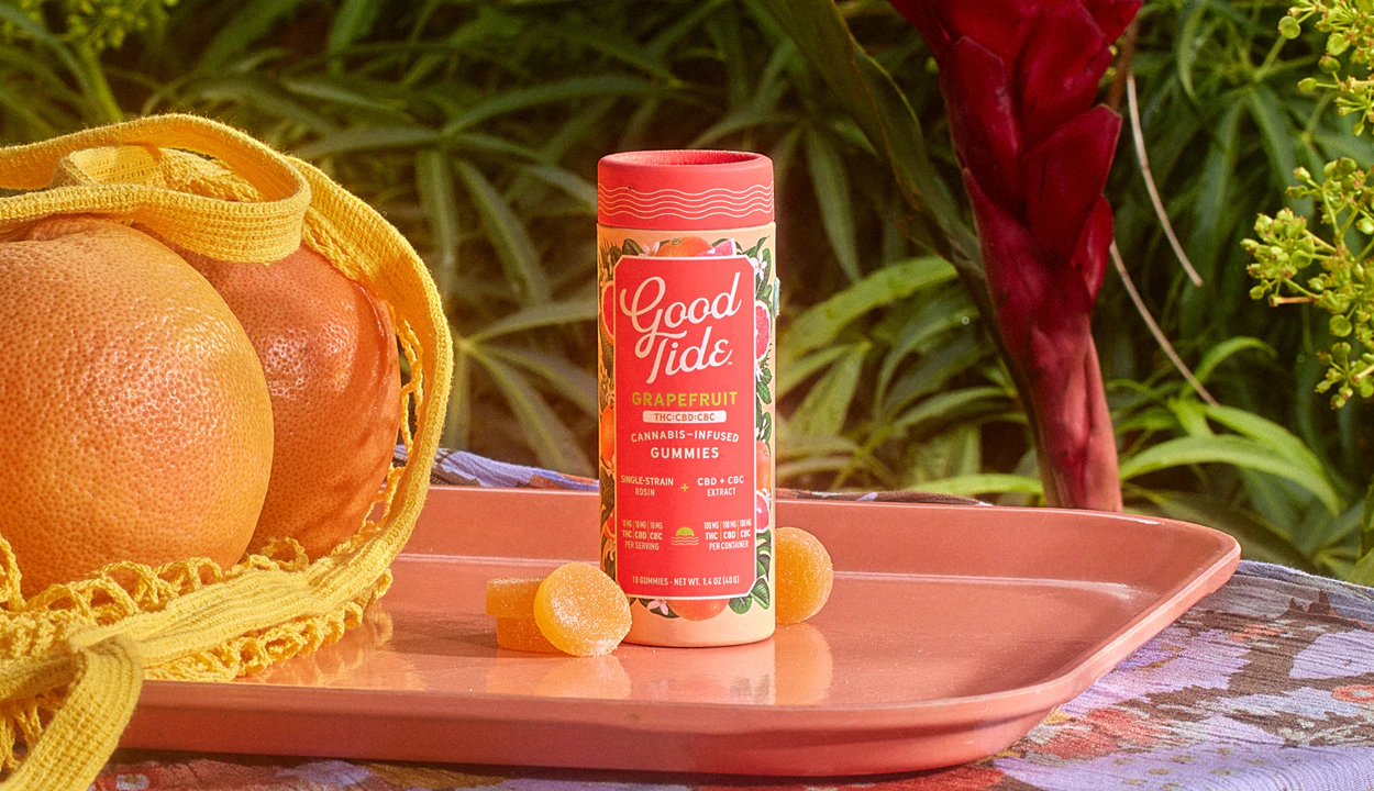 Good Tide - GOOD TIDE | GRAPEFRUIT 1:1:1 THC/CBD/CBC - 10PK | EDIBLE Main Image