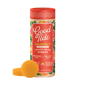 GOOD TIDE - Grapefruit (S) | 10mg 10Pk Rosin Gummies | Good Tide