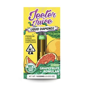 JEETER - Jeeter Juice Grapefruit Romulan Liquid Diamonds Cartridge 1.0g