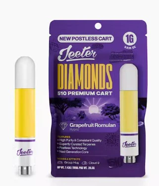 Jeeter - Jeeter Juice 1g Grapefruit Romulan Liquid Diamonds Cartridge Main Image