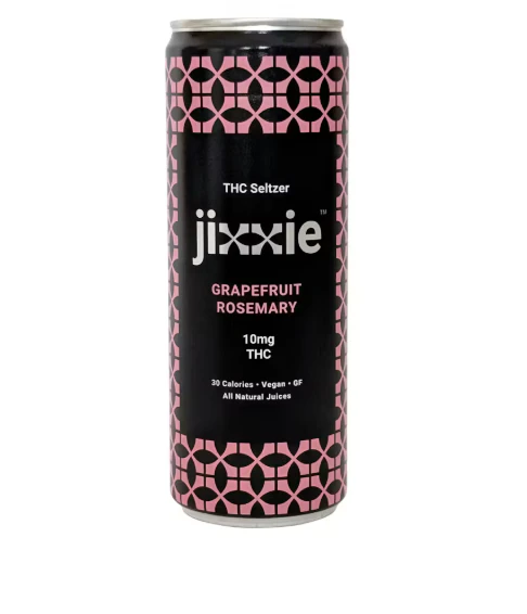 Jixxie - Jixxie | THC Seltzer - Grapefruit Rosemary | 12oz Main Image