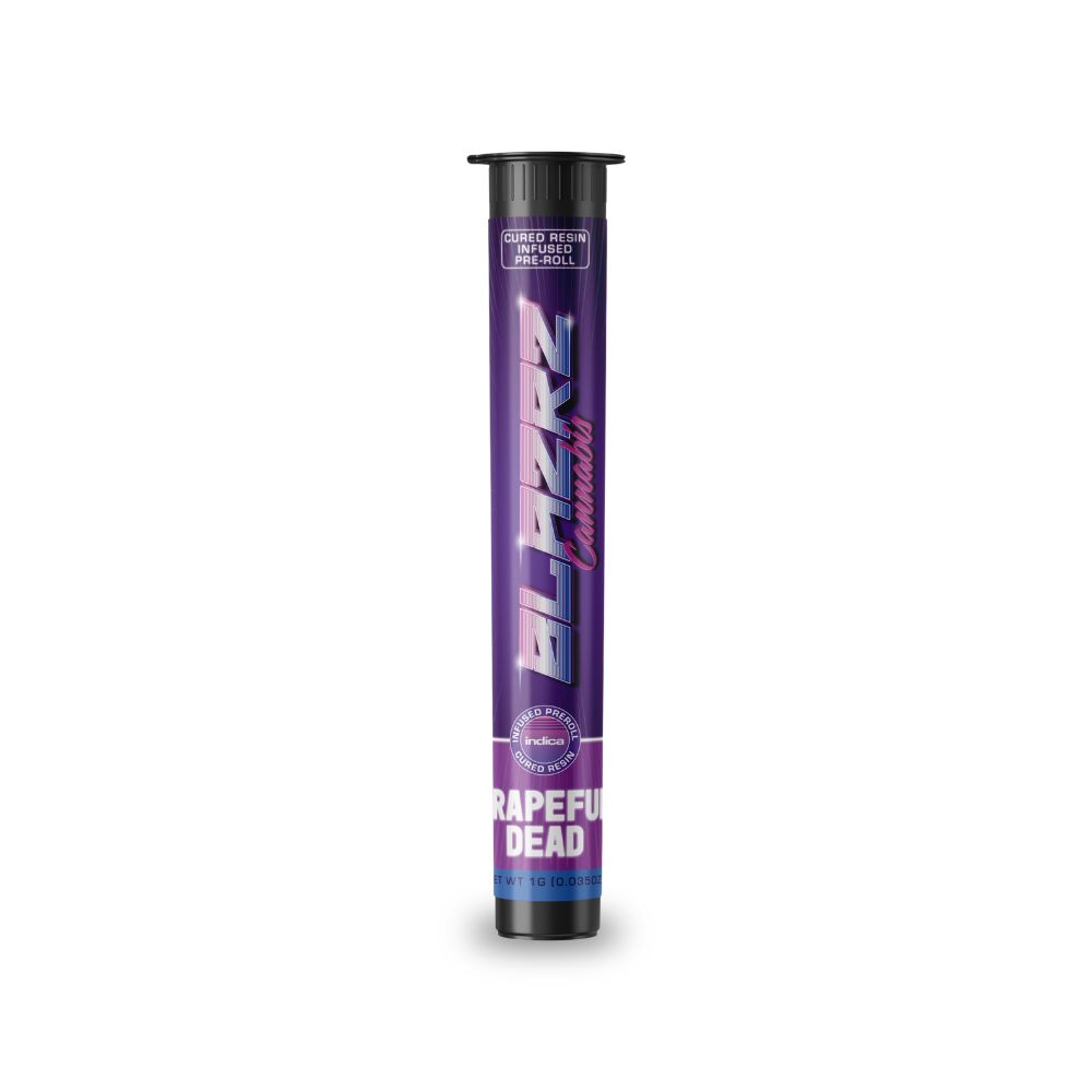 Grapeful Dead 1g Infused Preroll - BLAZRZ