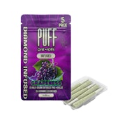 PUFF Grapeness Diamond Infused Pre-Roll 5-Pack 2.5g