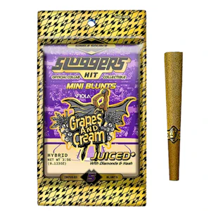 Sluggers - Grapes & Cream Infused Mini Blunts 5 Pk (3.5g)