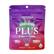 Plus - Grapes n Cream - Gummies - 10pk - 100mg