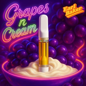 EARL BAKER - Earl Baker Grapes n Cream 1g Vape T94.291 H 00163