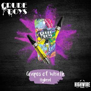 CRUDE BOYS - Crude Boys Distillate Cart Grapes of Wrath 1g