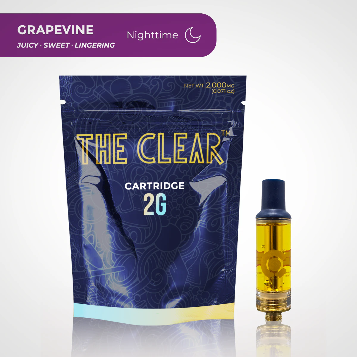 THE CLEAR - Grapevine Cartridge 2g  Main Image
