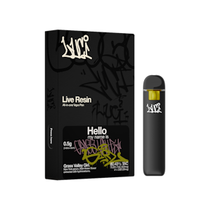 LUCI - Luci - Grass Valley - Live Resin - 80.63%THC - AIO - .5g - Vape Pen