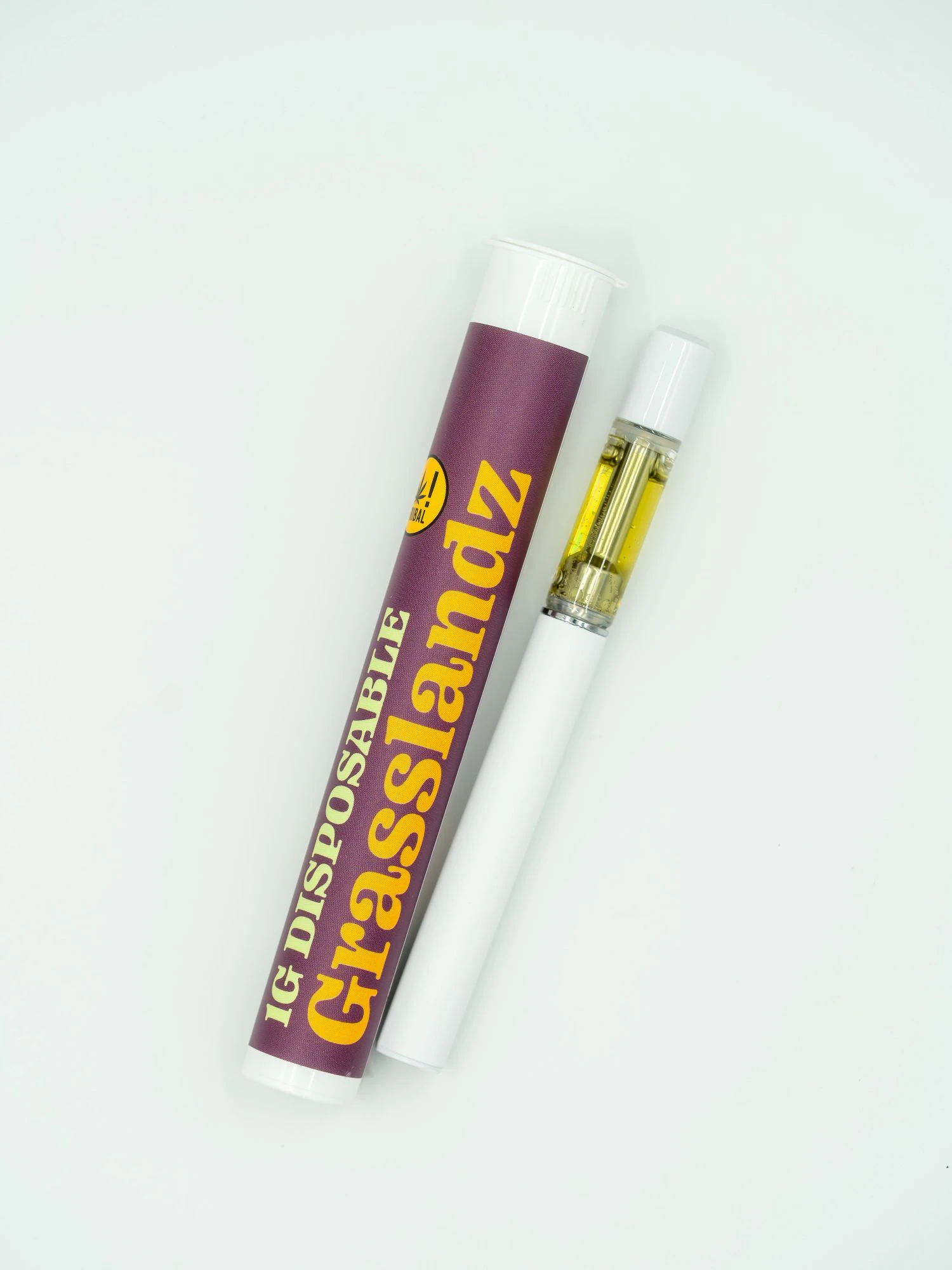 Grasslandz - Grasslandz | 1g Disposable Vape | Grape Moscato Main Image